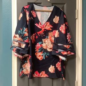 Beautiful floral blouse